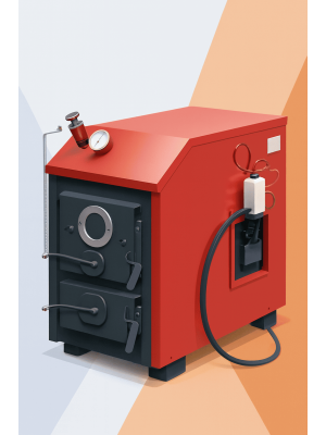 Комбинированные котлы "КОСМОС" (газ-дрова) 